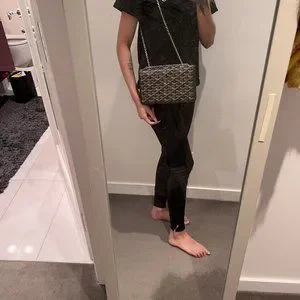 GOYARD ALEXANDRE III LEATHER CROSSBODY BAG